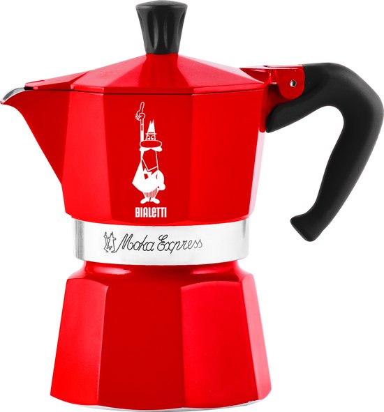 Bialetti Moka Express 3 Kops Nutcracker